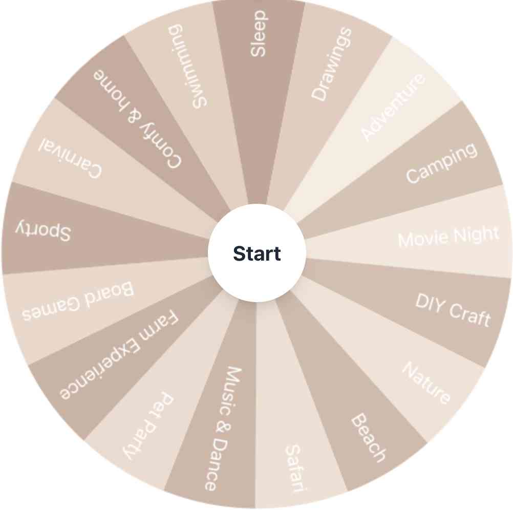 Random Drawing Generator Wheel Spin for Drawing Ideas